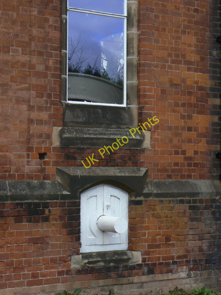 Photo 6"x4" Flywheel, Snarestone pumping station Snarestone c2010