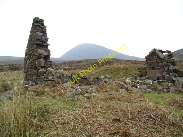 Photo 6"x4" Ruined house, Craigour Badcaul\/NH0291 c2006
