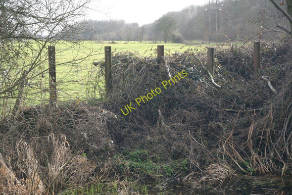 Photo 6"x4" Five rails in the block Sulham c2010