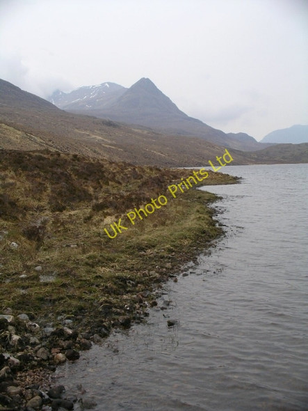 Photo 6"x4" Shoreline, Lochan Gaineamhaich Lochan Gaineamhaich c2006
