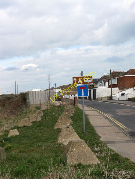 Photo 6"x4" Anti Tank Pimples, Coast Road Beachlands c2010