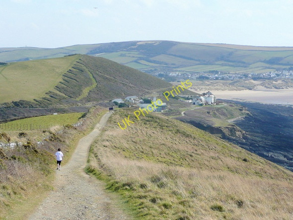 Photo 6"x4" Footpath from Baggy Point Croyde Bay\/SS4339 c2010