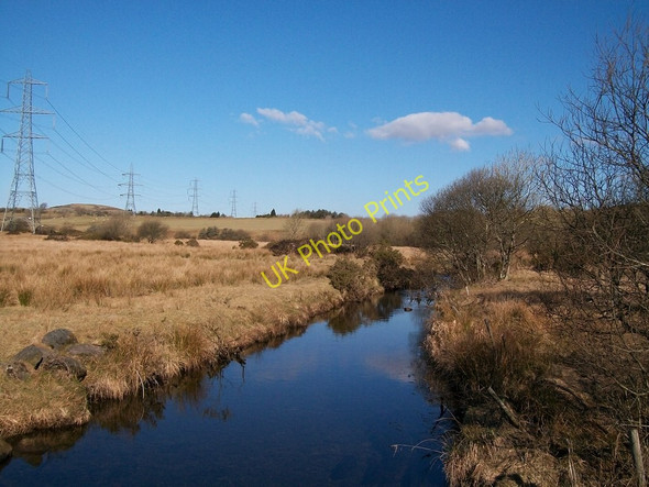 Photo 6"x4" The Dwyfach up-stream of the Llecheiddior-Uchaf road bridge Bryncir c2010