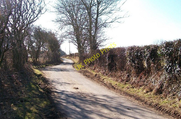 Photo 6"x4" Road south towards Llecheiddior-Ganol Bryncir c2010
