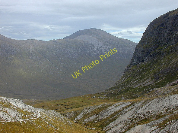 Photo 6"x4" Fuar Tholl, from the Bealach a' Choire Ghairbh Meall nan Ceapairean c2002