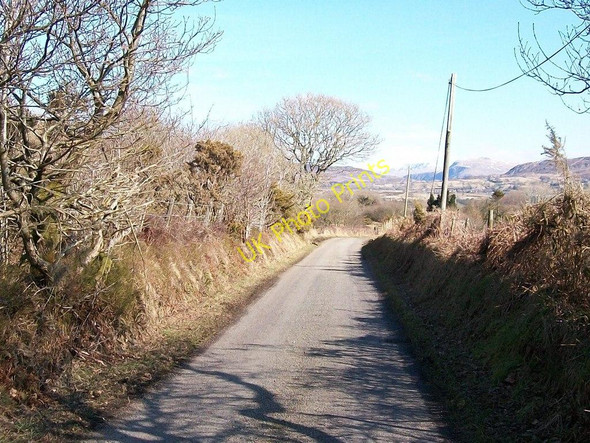 Photo 6"x4" View north-eastwards along the lane south of Hendy Llecheiddior\/SH4743 c2010