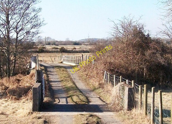 Photo 6"x4" Ystum-cegid Farm access bridge over Afon Dwyfor Dolbenmaen c2010