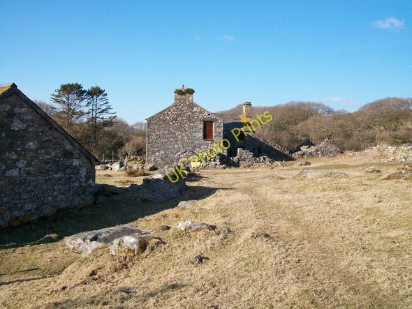 Photo 6"x4" Farm track north past Ystum-cegid-ganol Rhoslan c2008