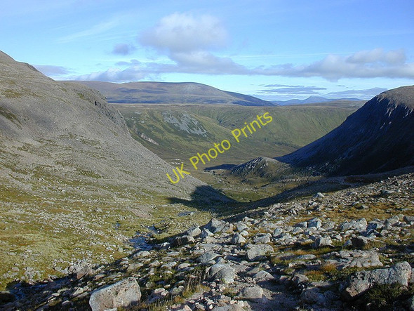 Photo 6"x4" Looking down Coire Etchachan Carn Etchachan c2002