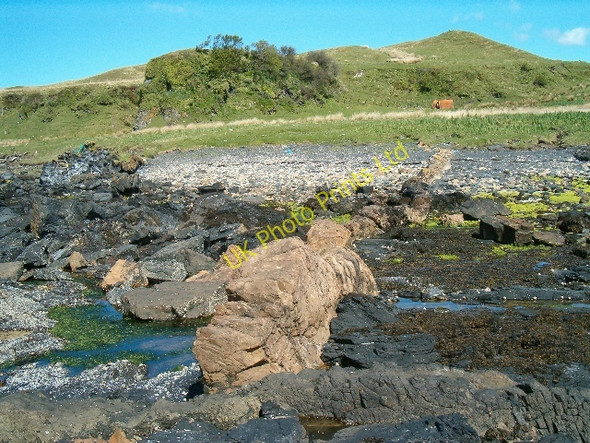 Photo 6"x4" Volcanic dyke Toberonochy c2006