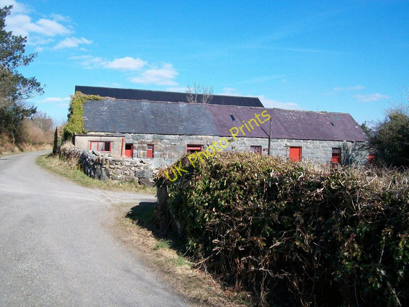 Photo 6"x4" Farm buildings at Llwyn yr Eryr Rhoslan c2010