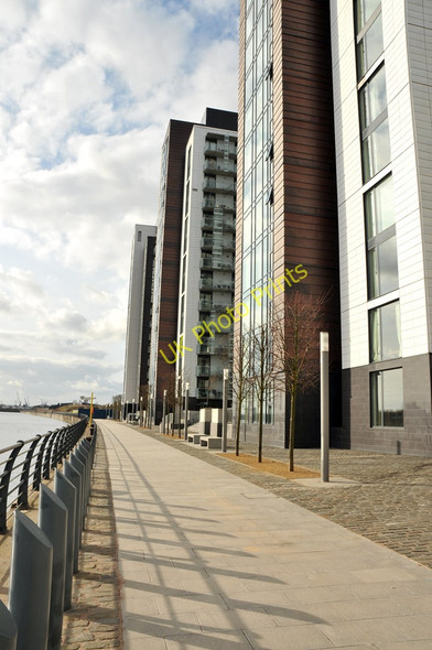 Photo 6"x4" Glasgow Harbour housing development Partick c2010