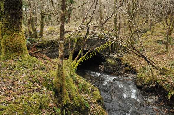 Photo 6"x4" Old bridge near Corrychurrachan Inchree c2010