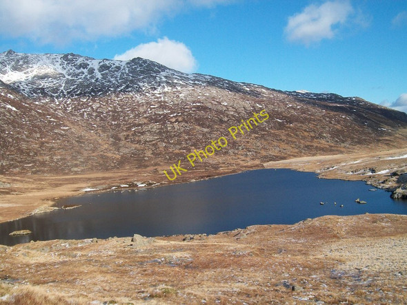 Photo 6"x4" Llyn Cwmffynnon and Glyder Fach Gwastadnant c2010