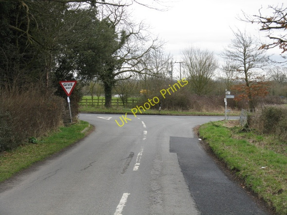 Photo 6"x4" Newland Road Meets Tagswell Road Droitwich c2010