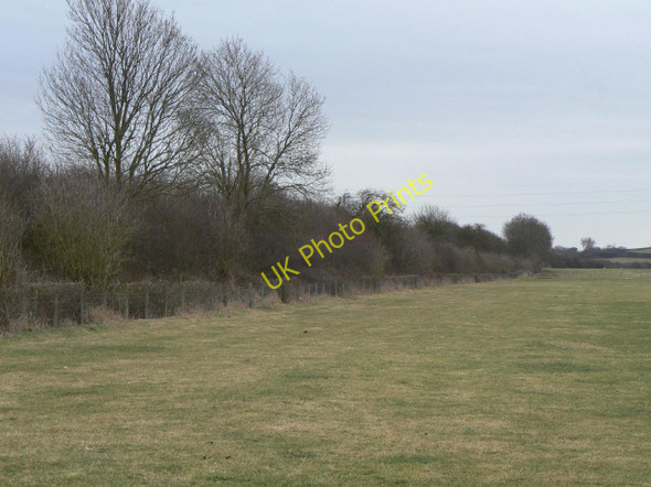 Photo 6"x4" Railway embankment Bunny Hill\/SK5728 c2010