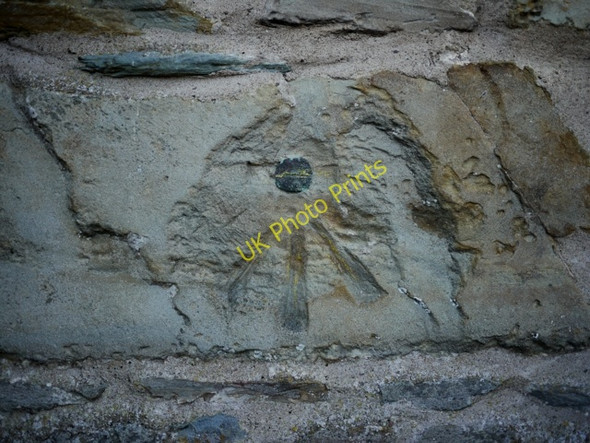 Photo 6"x4" Bench Mark, Downpatrick Downpatrick c2010