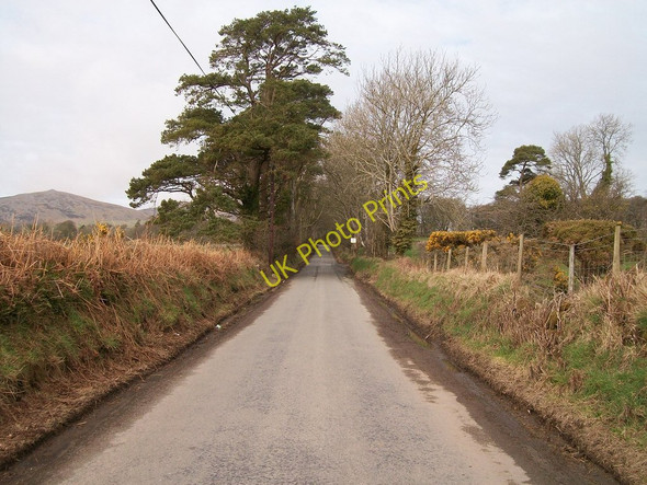 Photo 6"x4" View northwestwards along the Pencaenewydd road Pencaenewydd\/SH4040 c2010
