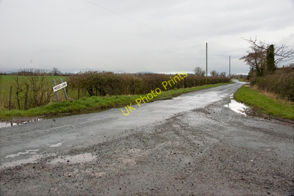 Photo 6"x4" Road junction on Moss lane Inskip Inskip Moss Side c2010