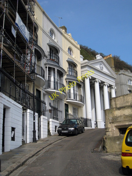 Photo 6"x4" Slope up Pelham Crescent Hastings\/TQ8110 c2009