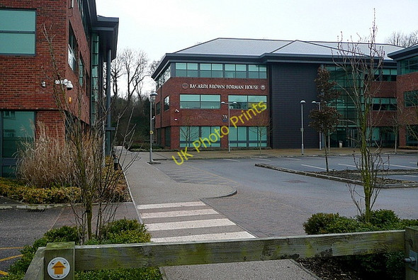 Photo 6"x4" Offices at King's Worthy Abbots Worthy c2010