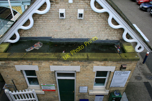 Photo 6"x4" Looking down on Beeston Station Beeston\/SK5236 c2010