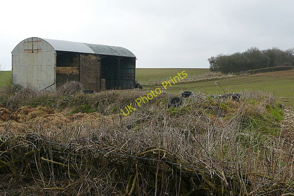 Photo 6"x4" Bridleway to Wonston Wonston\/SU4739 c2010