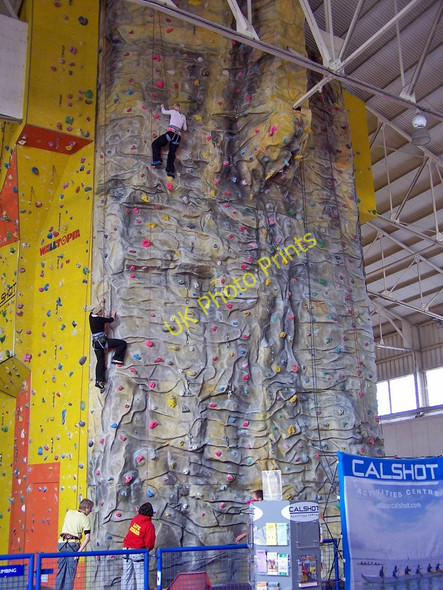 Photo 6"x4" Climbing wall, Calshot Activity Centre Calshot c2010