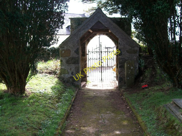 Photo 6"x4" The lych gate of St Cybi's church Llangybi\/SH4241 c2008