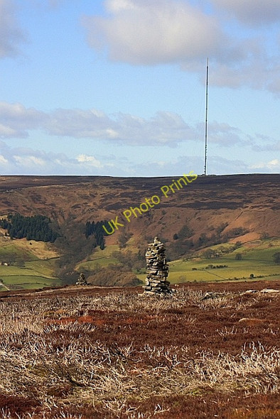 Photo 6"x4" Cairn, Loosehow Hill The Grange\/SE5796 c2010