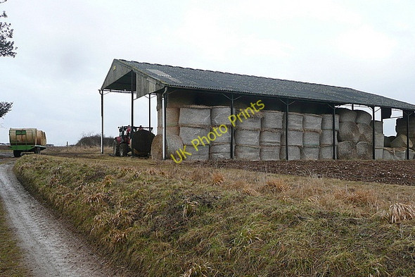 Photo 6"x4" Barn at Weston Down Weston Colley c2010