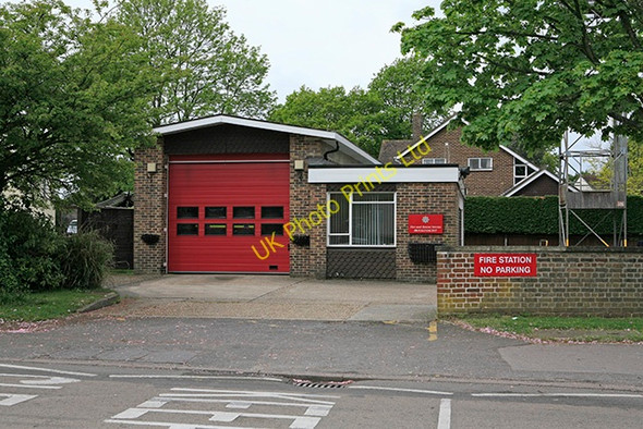Photo 6"x4" Fire Station, Brockenhurst Balmerlawn c2006