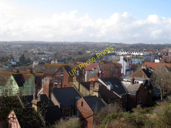 Photo 6"x4" Hastings Roofscape Hastings\/TQ8110 c2010