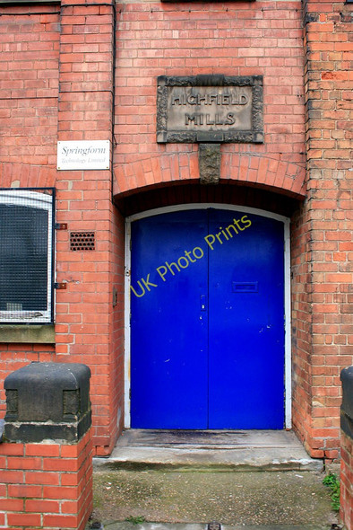 Photo 6"x4" Door to Highfield Mills Long Eaton c2010