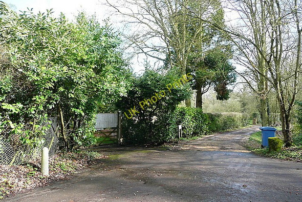 Photo 6"x4" The corner by Riseley Mill Bramshill c2010