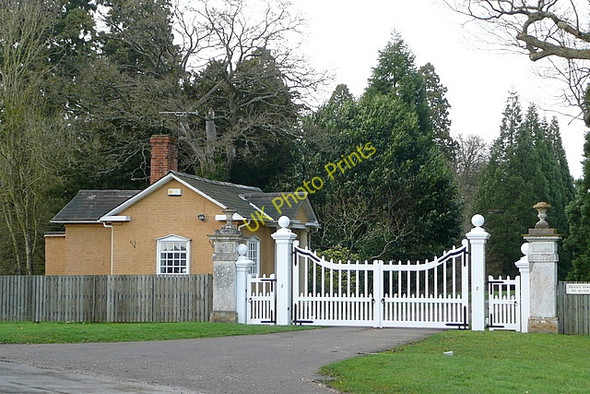 Photo 6"x4" Entrance to Stratfield Saye estate Stratfield Turgis c2010