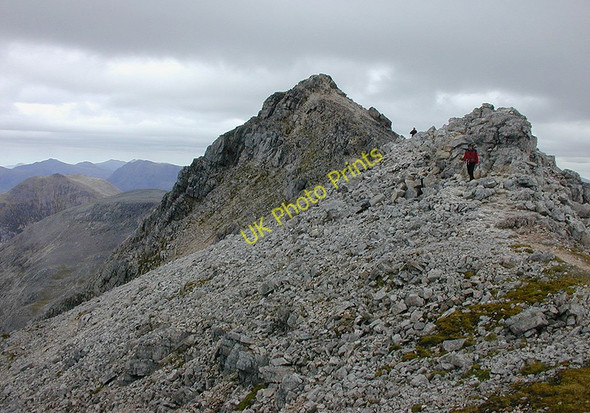 Photo 6"x4" The summit, Spidean Coire nan Clach Beinn Eighe\/NG9659 c2003