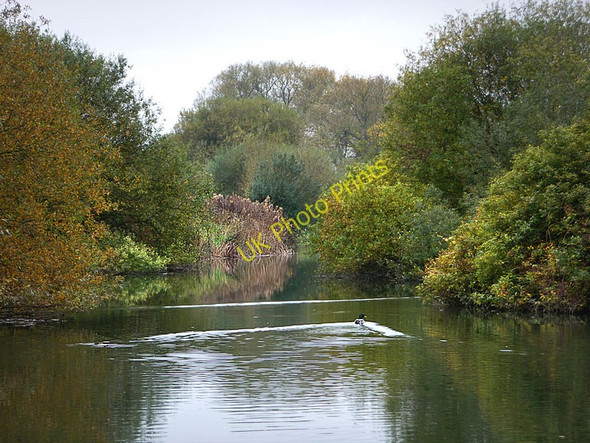 Photo 6"x4" River Thames downstream of Shifford Lock Brighthampton c2009