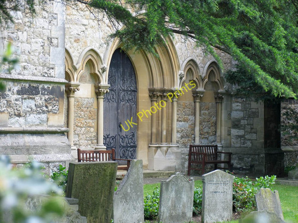 Photo 6"x4" Christ Church, Southgate, London N14 Friern Barnet c2005