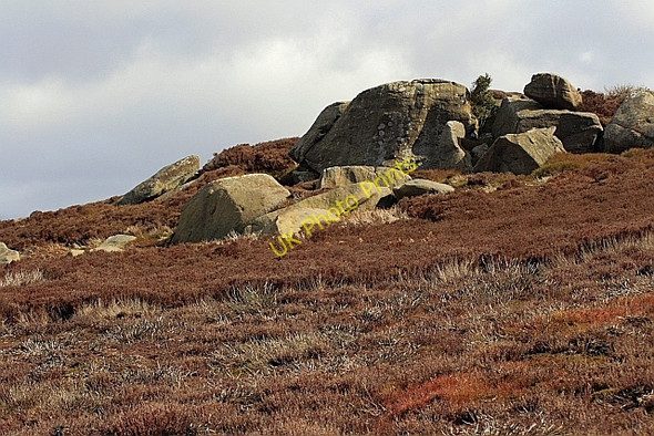 Photo 6"x4" Low Water Stones, Bilsdale East Moor The Grange\/SE5796 c2010