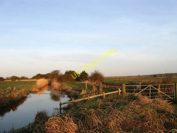 Photo 6"x4" Church Farm Ditch Golden Cross\/TQ6310 c2010