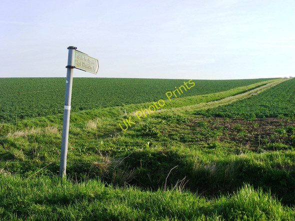 Photo 6"x4" Footpath to West Wickham Streetly End c2010