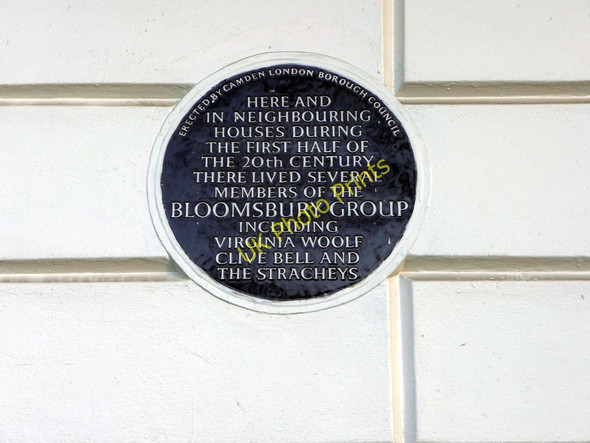 Photo 6"x4" Blue Plaque, Gordon Square, London WC1 London c2009