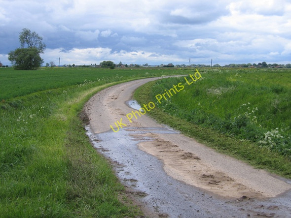 Photo 6"x4" Peter Seadyke Lane, Surfleet, Lincs Belnie c2006