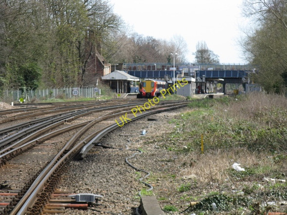 Photo 6"x4" Barnes Station from Vine Road Barnes c2010