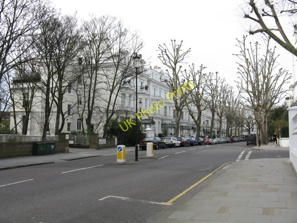 Photo 6"x4" Abbotsbury Road meets Holland Park Mansions Kensington\/TQ2579 c2010