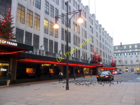 Photo 6"x4" House of Fraser Store, Oxford Street, London W1 Westminster c2009