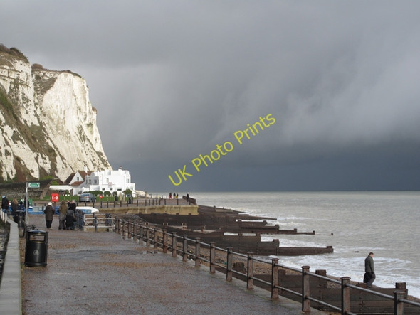 Photo 6"x4" New Year's Day at St Margaret's Bay St Margaret's at Cliffe c2010