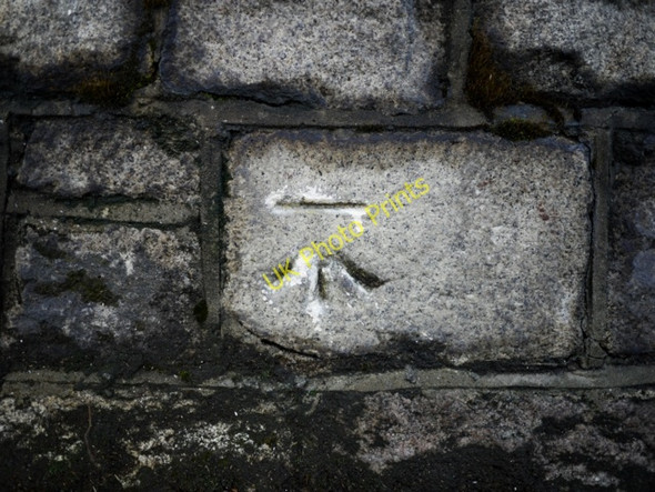 Photo 6"x4" Bench Mark, Newtownards Newtownards c2010
