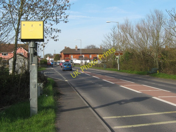 Photo 6"x4" The A38 at the south end of Huntspill Huntspill c2010